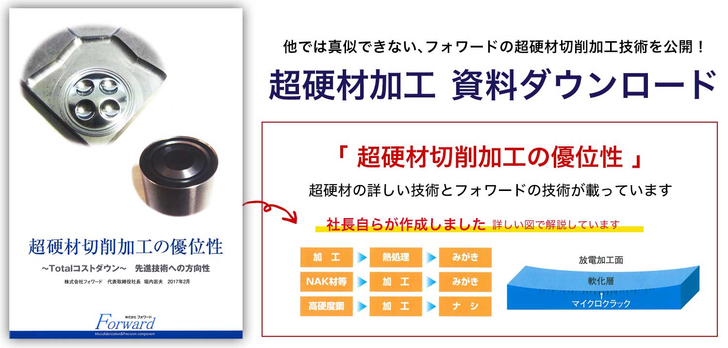 超硬材加工技術を公開！